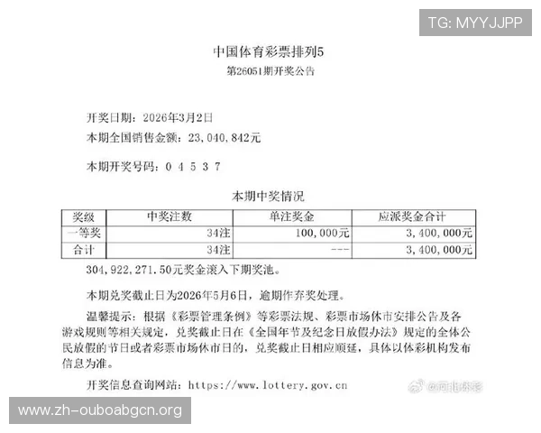 欧博体彩最新开奖公告与中奖公告实时更新确保信息及时掌握